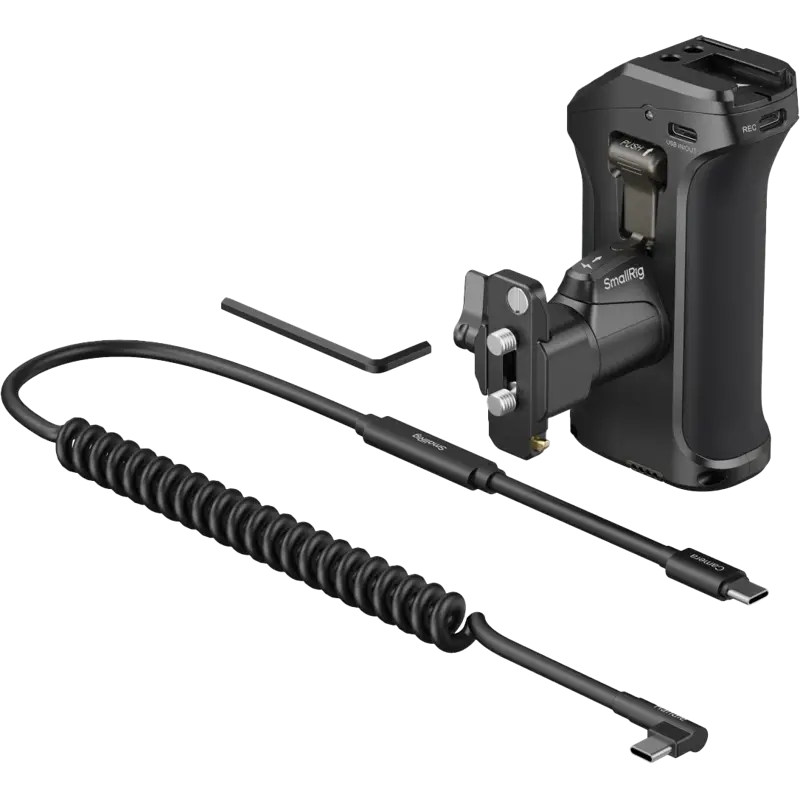 SmallRig 5235 Rotating Side Handle with Trigger REC for Selected Canon / Blackmagic Design Cameras