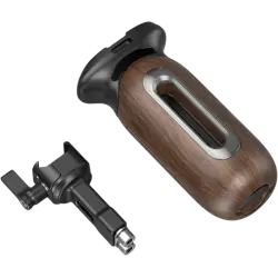 SmallRig 5239 Wooden Side Handle with NATO Clamp