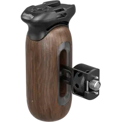 SmallRig 5238 Wooden Side Handle with 1/4"-20 & 3/8''-16 ARRI Locating Screws