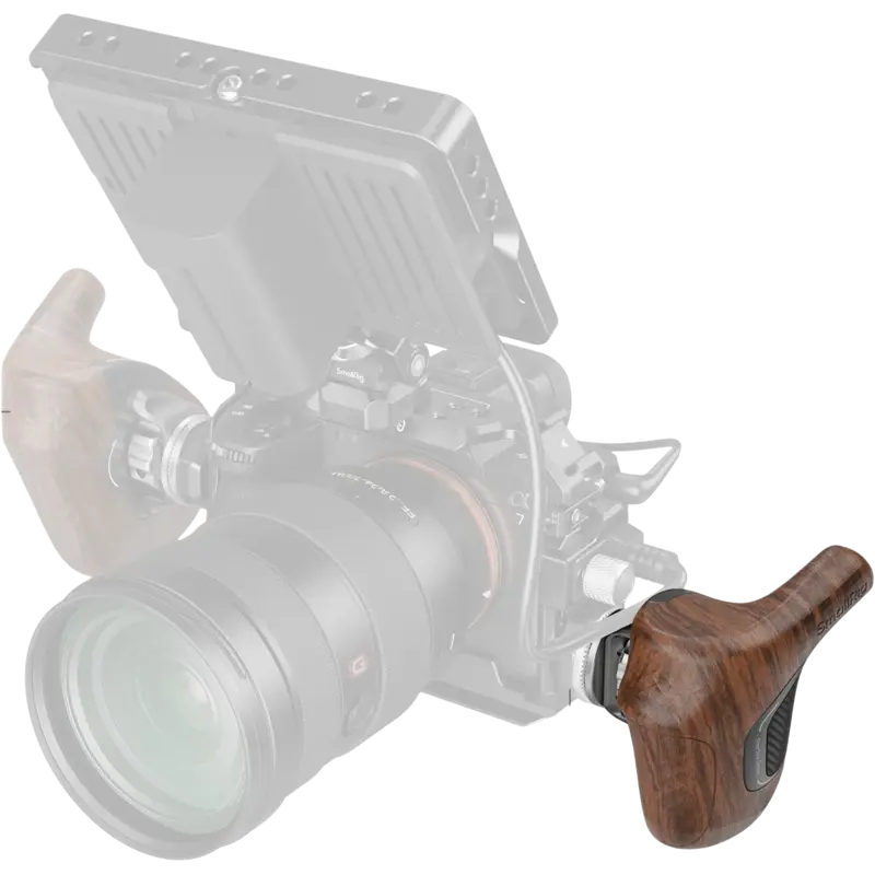 SmallRig 5193 ImageGrip Series Wooden Handle with ARRI Rosette (Right Side)