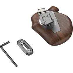 SmallRig 5192 ImageGrip Series Wooden Handle with NATO Clamp (Right Side)