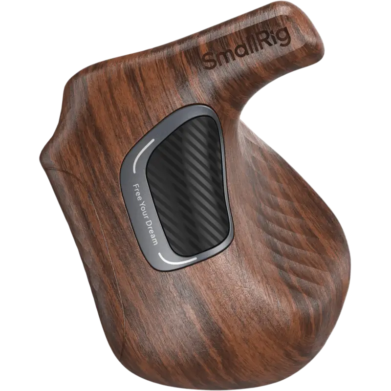 SmallRig 5162 ImageGrip Series Wooden Handle with ARRI Rosette (Left Side)