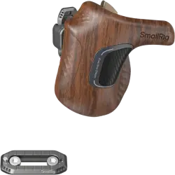 SmallRig 5161 ImageGrip Series Wooden Handle with NATO Clamp (Left Side)