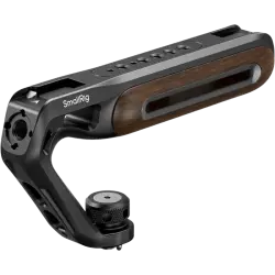 SmallRig 5252 Wooden Top Handle with 1/4''-20 and ARRI 3/8''-16 Locating Screw