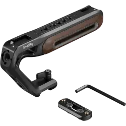 SmallRig 5251 Wooden Top Handle with NATO Clamp