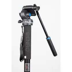 Używany Monopod Benro A38TD z głowicą S2 i futerałem