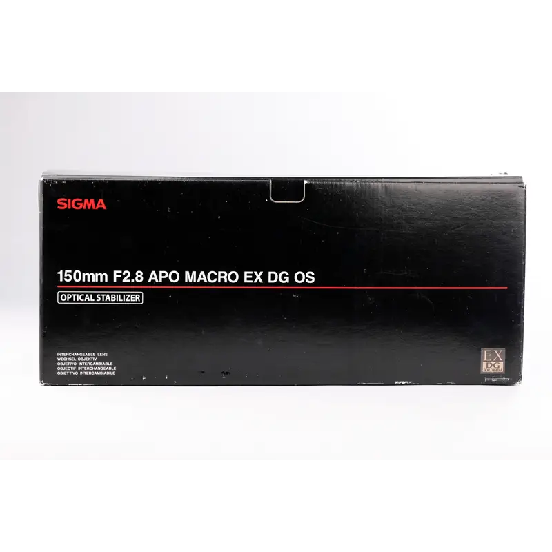 Używany obiektyw Sigma 150 mm f 2,8 Macro Canon  14413906