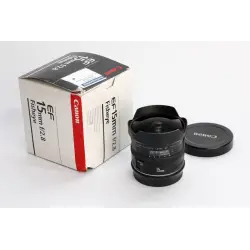 Używany obiektyw Canon EF 15 mm f2,8 Fisheye (sn:63525)