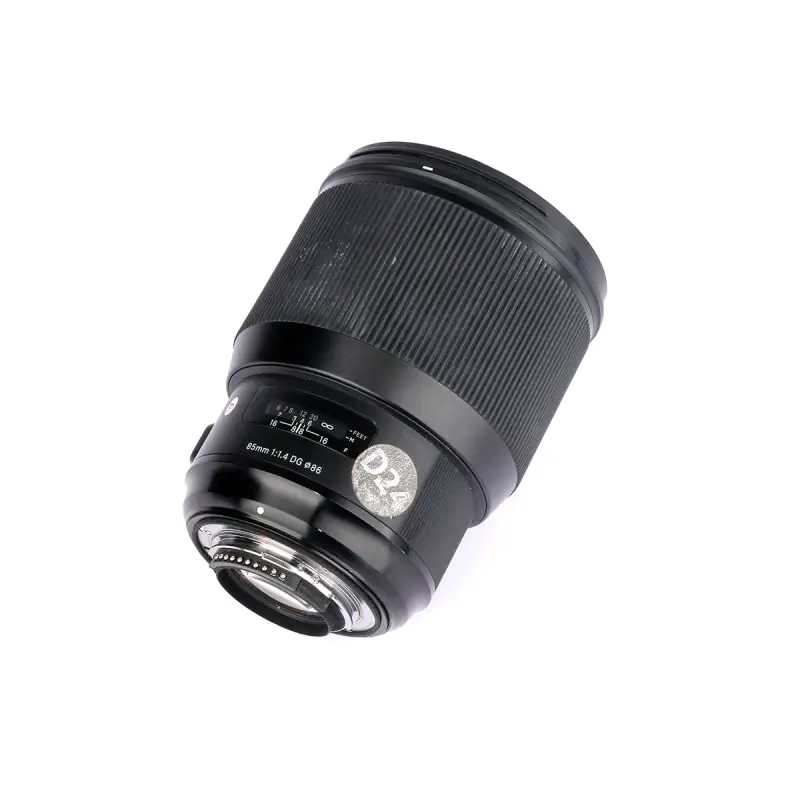 Używany obiektyw Sigma 85mm 1.4 Art DG HSM mocowanie Nikon F