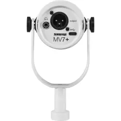 Shure MV7+ weiß
