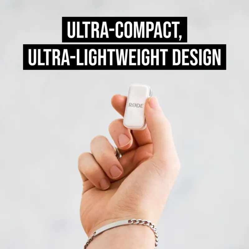 Rode Wireless Micro weiss