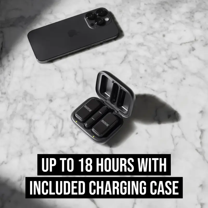 Rode Wireless Micro Lightning schwarz