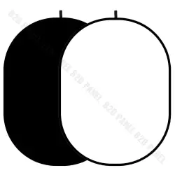 GlareOne FB1520 B-W - tło składane czarno/białe 150x200 cm