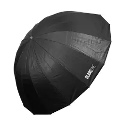 GlareOne Parasolka ORB srebrna 110 - głęboki parasol z dyfuzorem