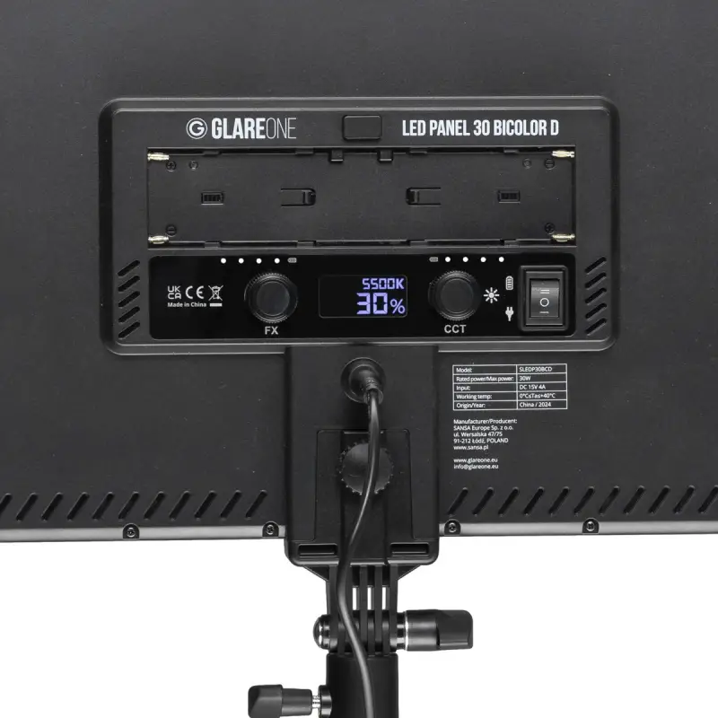 GlareOne LED Panel 30 BiColor D