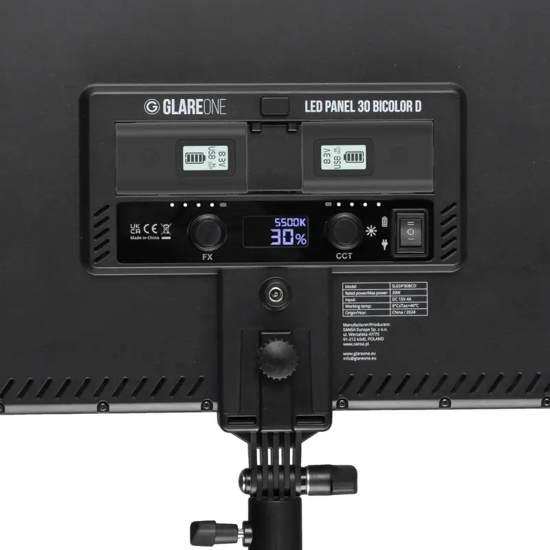 GlareOne LED Panel 30 BiColor D