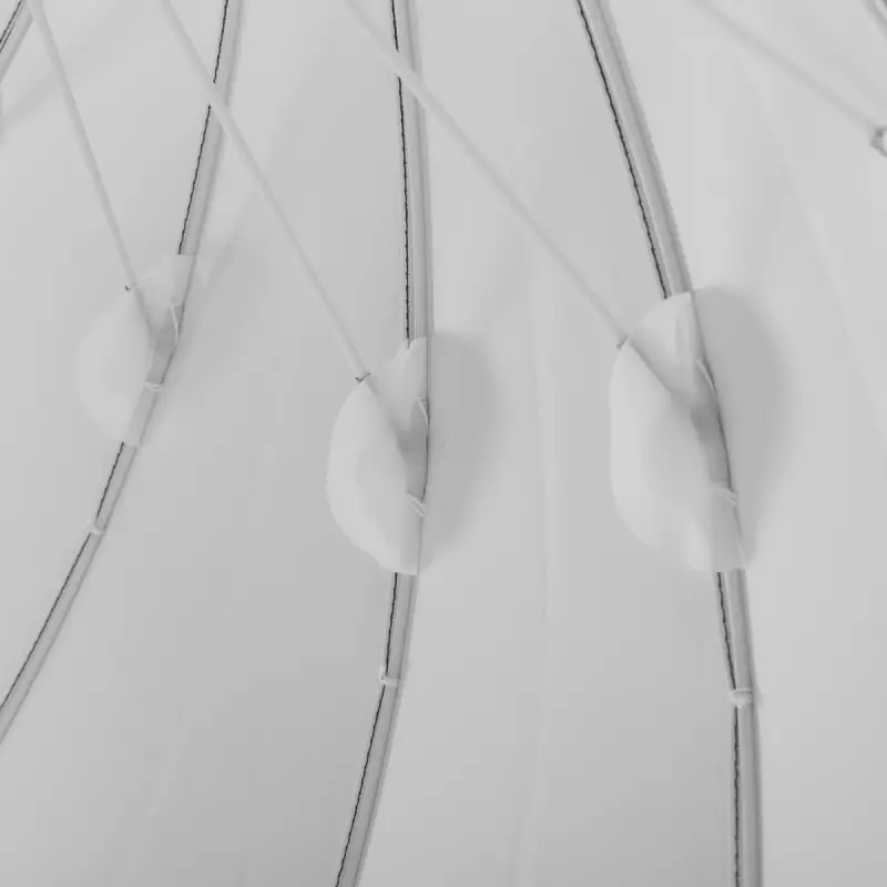 GlareOne Orb 100 White - biały parasol z dyfuzorem