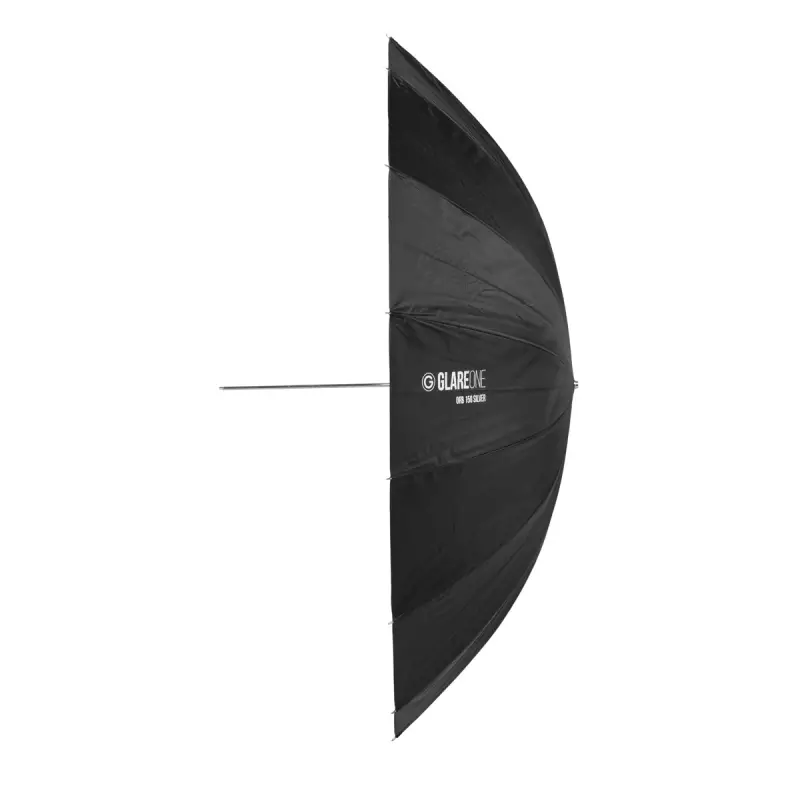 GlareOne Orb 150 Silver - srebrny parasol z dyfuzorem