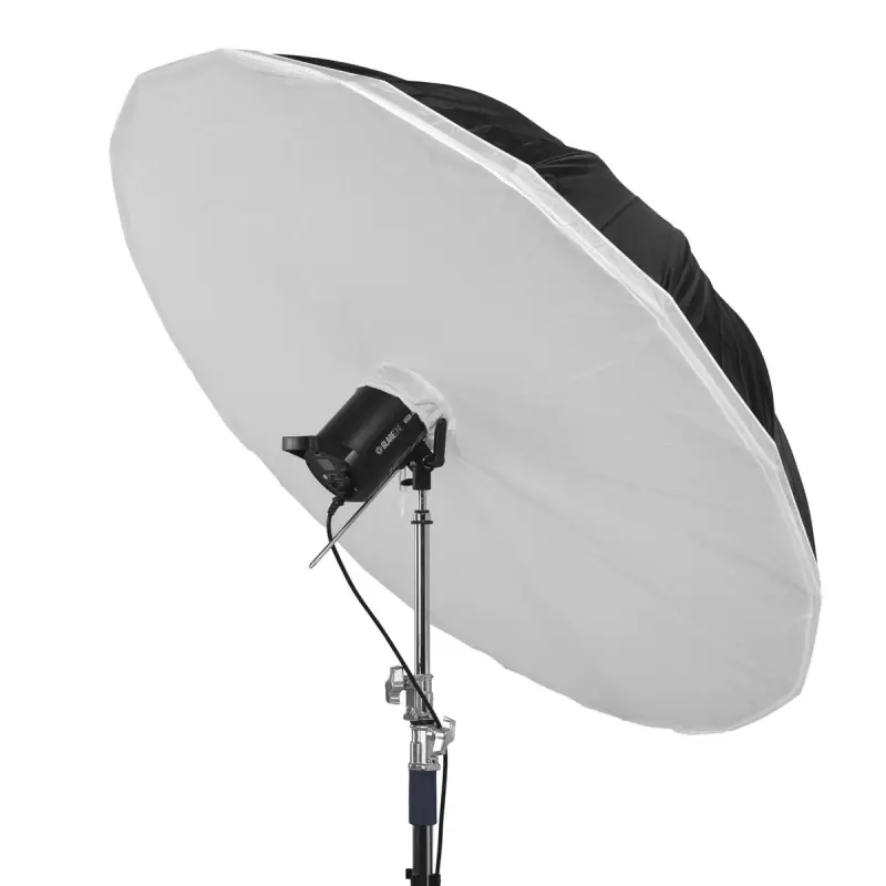 GlareOne Orb 150 White - biały parasol z dyfuzorem