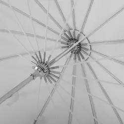 GlareOne Orb 150 White - biały parasol z dyfuzorem