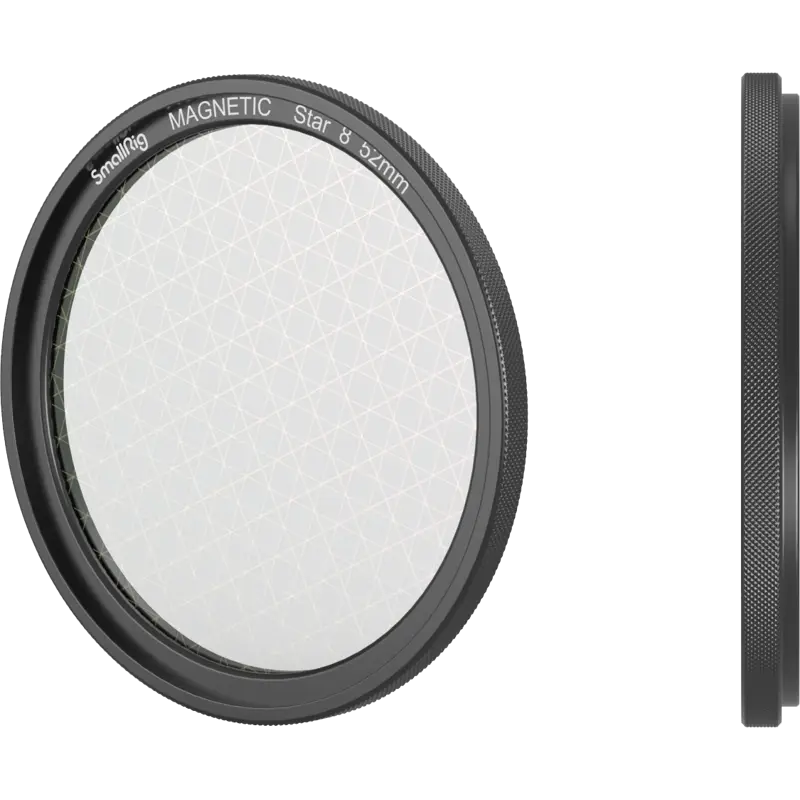 SmallRig 4218 MagEase Magnetic Star-Cross Filter Kit (8 Points) 52mm