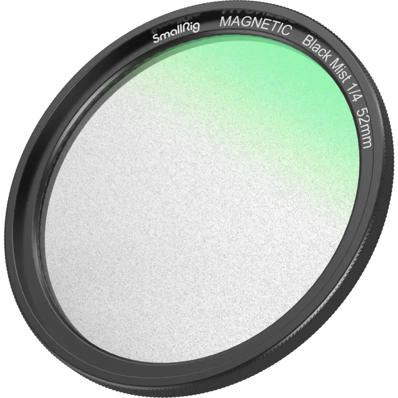 SmallRig 4217 MagEase Magnetic 1/4 Effect Black Mist Filter Kit (52mm)