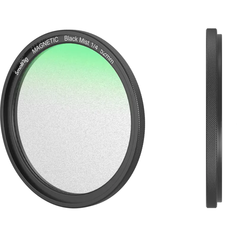 SmallRig 4217 MagEase Magnetic 1/4 Effect Black Mist Filter Kit (52mm)