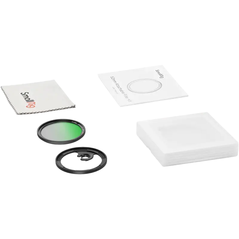 SmallRig 4388 MagEase Magnetic CPL Filter Kit with M-mount Filter Adapter (52mm)