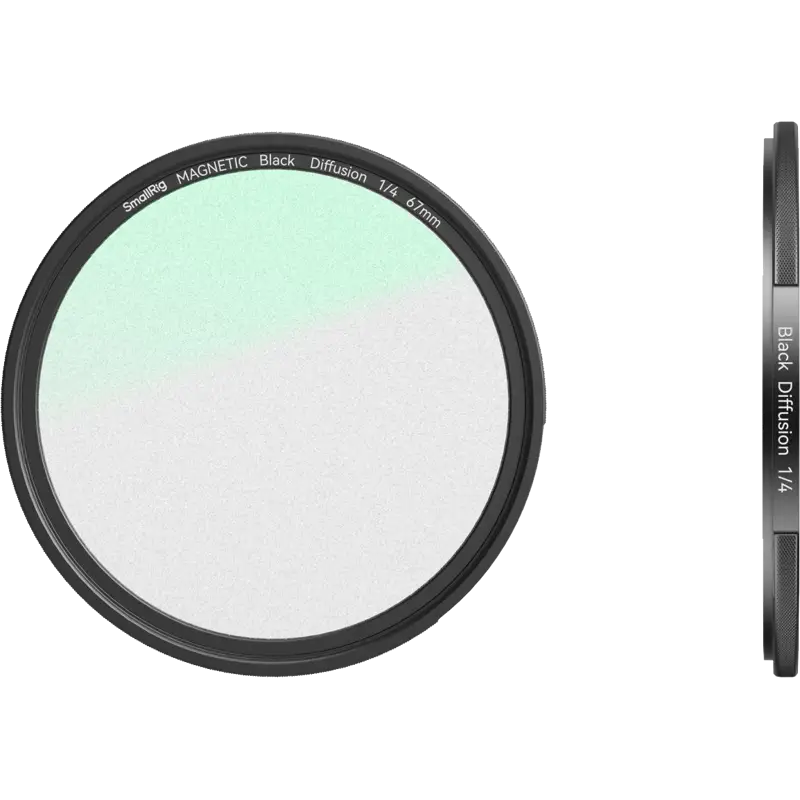SmallRig 4583 Attachable 1/4 Effect Black Mist Filter (67mm)