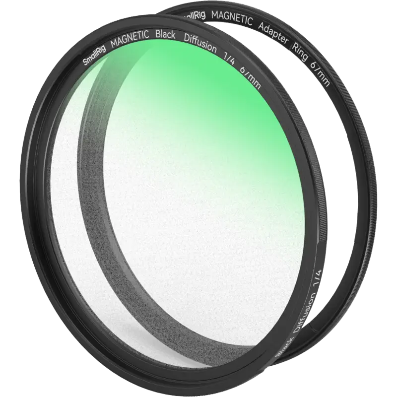 SmallRig 4583 Attachable 1/4 Effect Black Mist Filter (67mm)