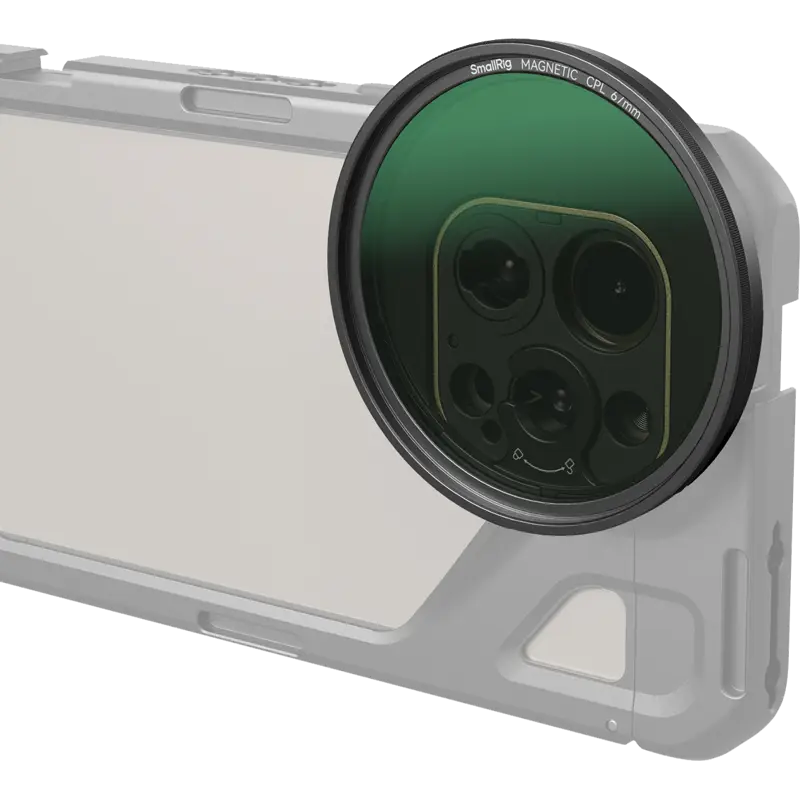 SmallRig 4727 Attachable CPL Filter with M-mount Filter Adapter (67mm)