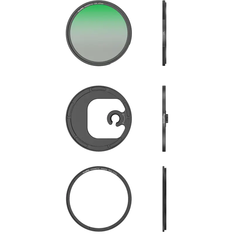 SmallRig 4727 Attachable CPL Filter with M-mount Filter Adapter (67mm)