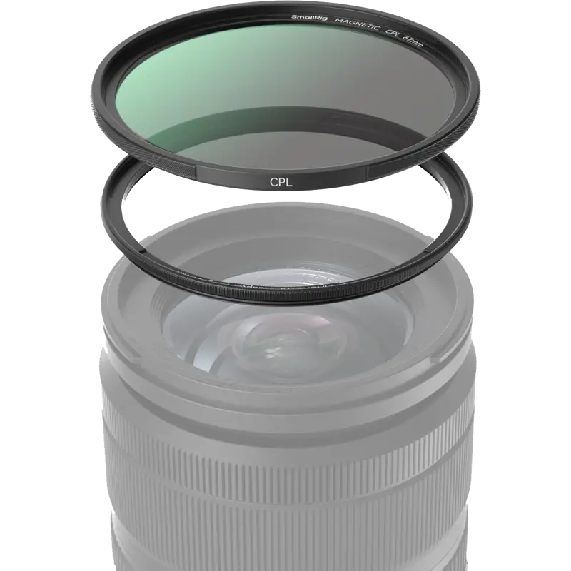 SmallRig 4727 Attachable CPL Filter with M-mount Filter Adapter (67mm)