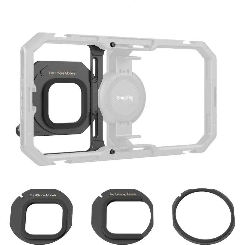 SmallRig 4843 Magnetic Filter Adapter for Universal Mobile Video Cage 67mm