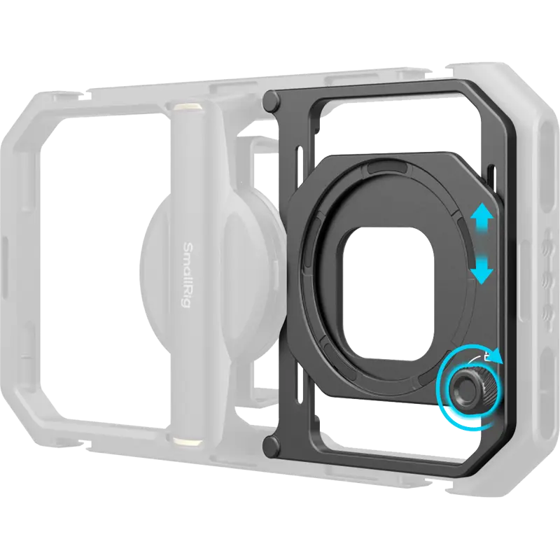 SmallRig 4843 Magnetic Filter Adapter for Universal Mobile Video Cage 67mm