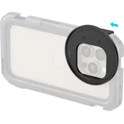 SmallRig 5010 Attachable Filter Adapter for iPhone 16 Series Cage 67mm