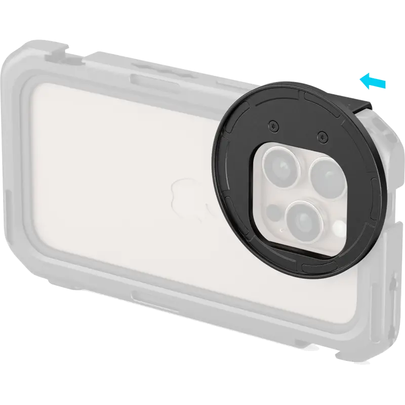 SmallRig 5010 Attachable Filter Adapter for iPhone 16 Series Cage 67mm