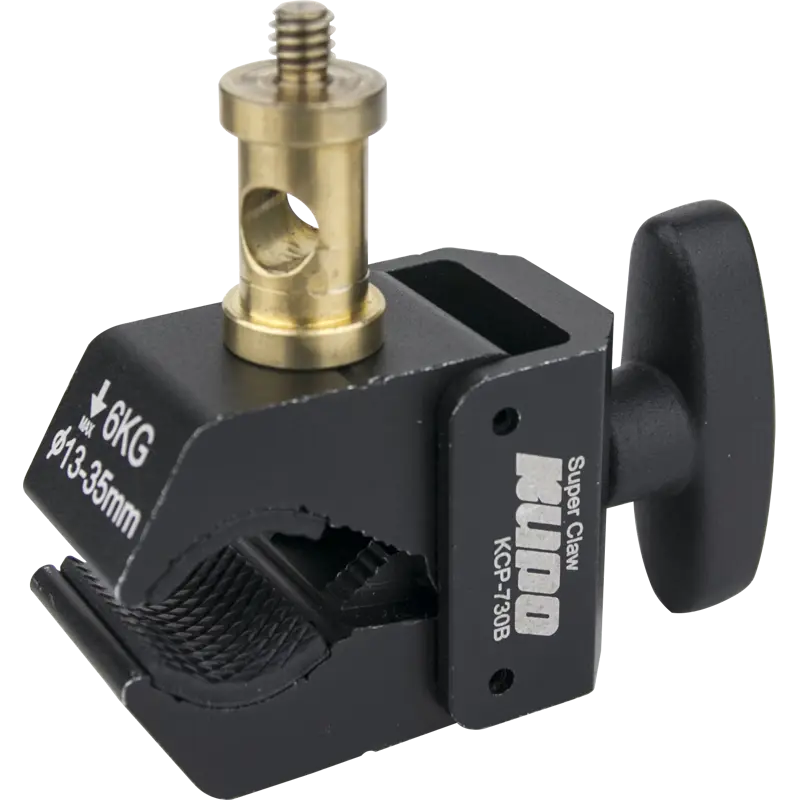 Kupo KS-014R Round Stud with 3/8" -16 Male and 1/4-20 Male