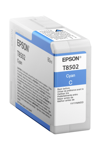 Tusz Epson 80 ml T 8502 cyan