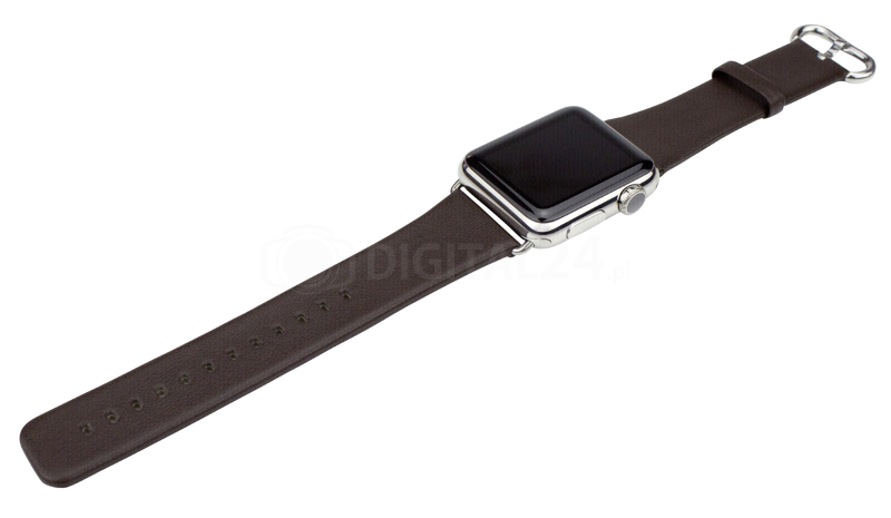 Pasek CASEual skórzany dla Apple Watch 42mm brązowy