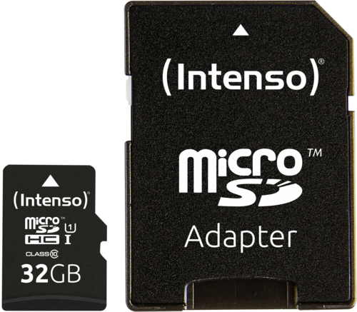 Karta pamięci Intenso microSDHC Card      32GB Premium Class 10 UHS-I