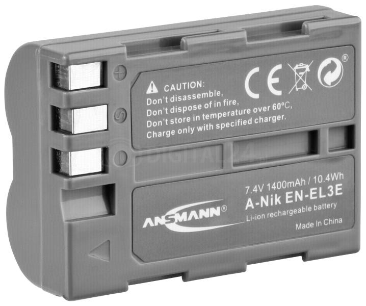 Akumulator Ansmann zamiennik Nikon EN-EL3e