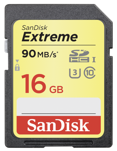 Karta pamięci SanDisk Extreme SDHC 2-Pack 16GB 90MB/s UHS-I  SDSDXNE-016G-GNCI2