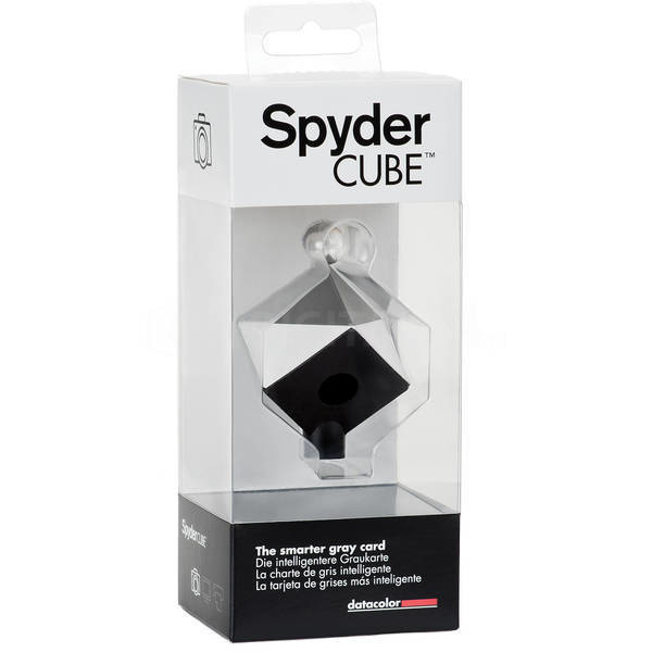 Datacolor SpyderCube - uniwersalny wzorzec bieli i czerni do korekty ekspozycji 
