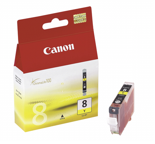 Tusz 3 Canon CLI-8 Y żółty