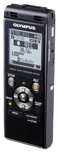 Dyktafon Olympus WS-853 8GB czarny