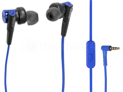 Słuchawki douszne Sony MDR-XB50APL niebieskie