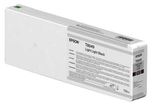 Tusz Epson UltraChrome HDX/HD T 8049 jasny jasnoczarny