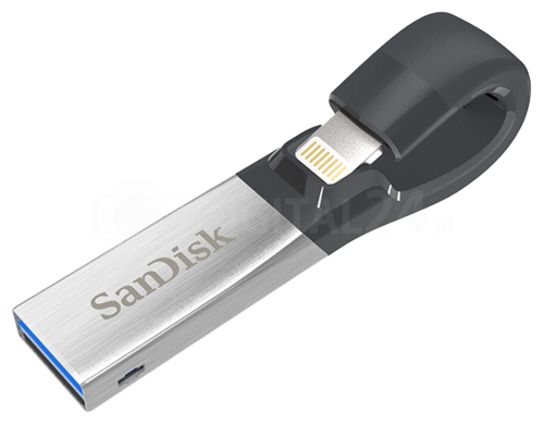 Pendrive SanDisk iXpand Flash Drive 128GB V2            SDIX30C-128G-GN6NE