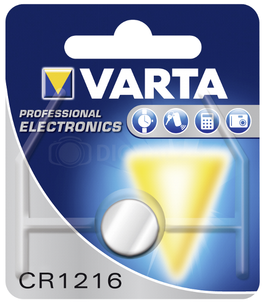 Bateria Varta electronic CR 1216